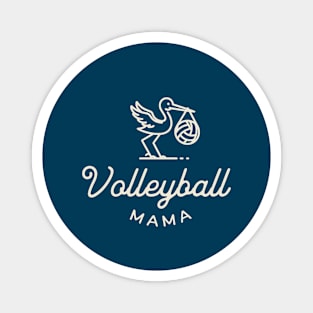 Volleyball Mama Story Design (light) Magnet